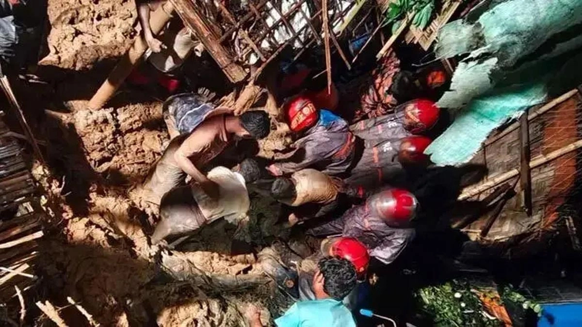 কক্সবাজারে পাহাড়ধসে নিহত বেড়ে ১৯