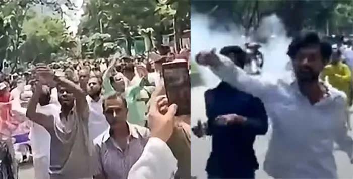 গুলশানে ‘জয় বাংলা’ স্লোগানে মিছিল, ককটেল বিস্ফোরণ