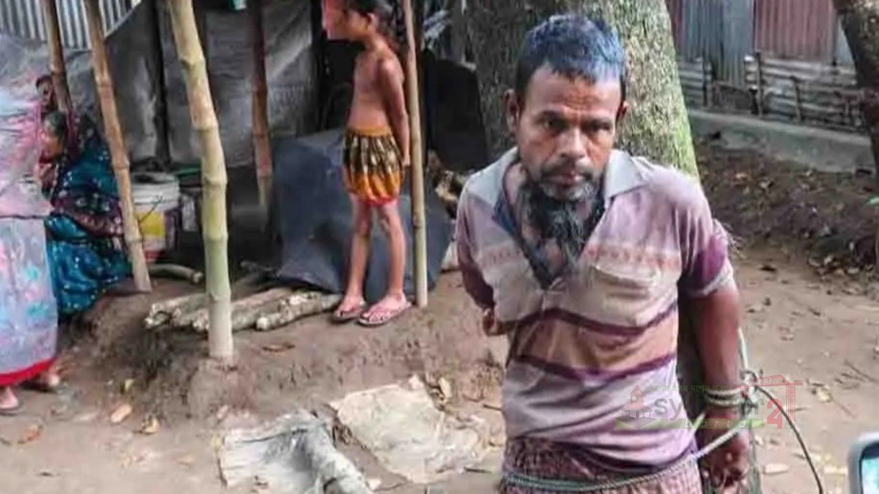 সুনামগঞ্জে মাকে কুপিয়ে খুন, ঘাতক ছেলে আটক